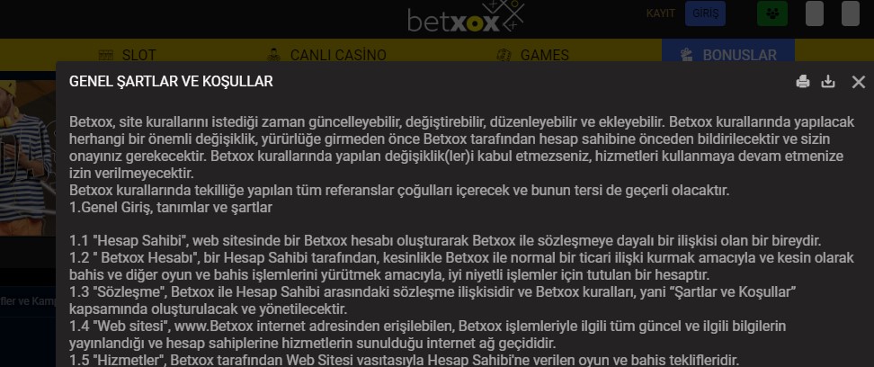 Betxox Telegram