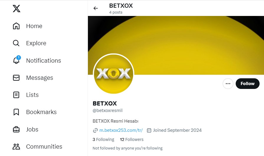 Betxox Twitter
