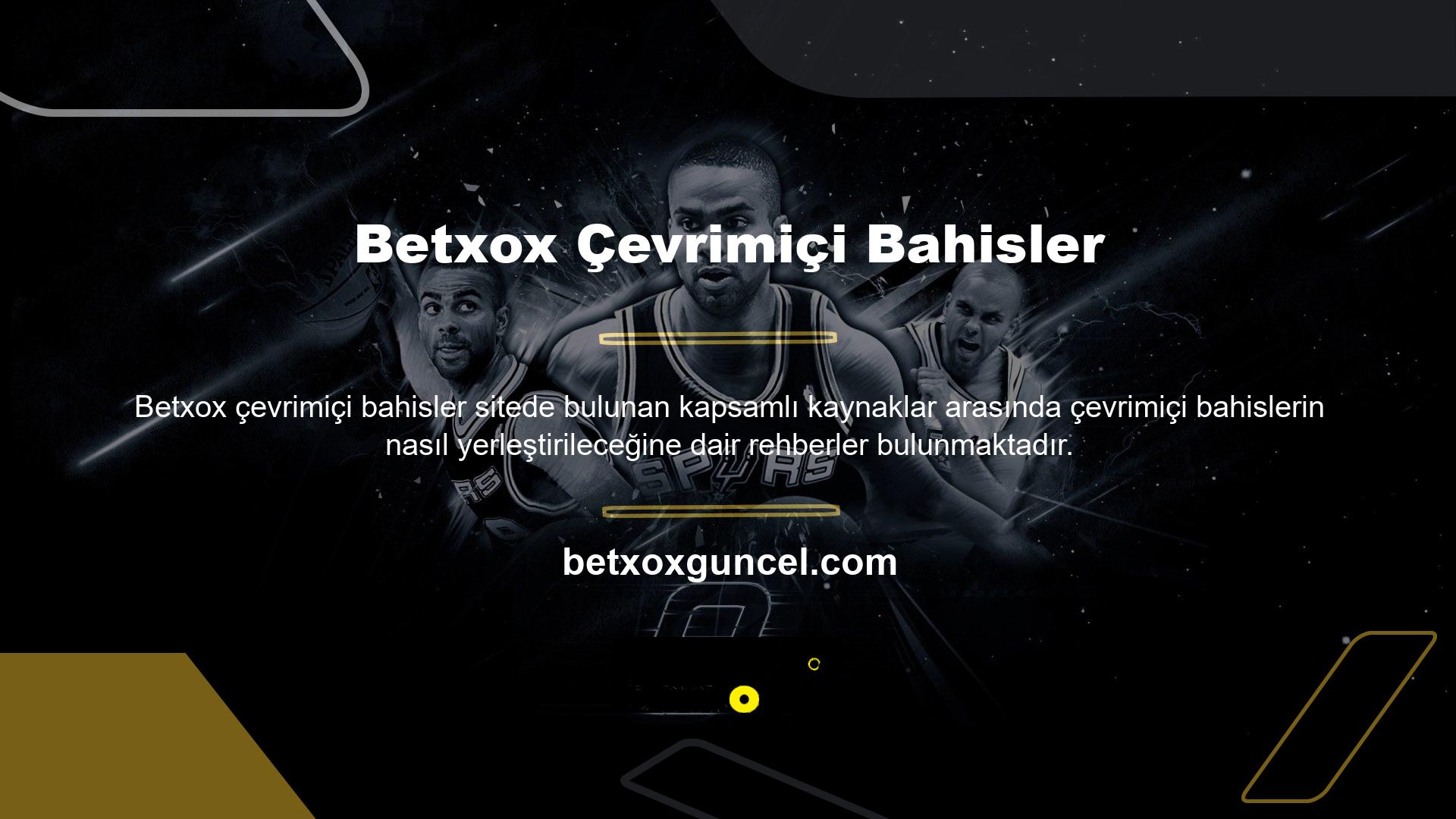 Betxox bahis kuponları güvenilir bir şirket tarafından üretilmektedir
